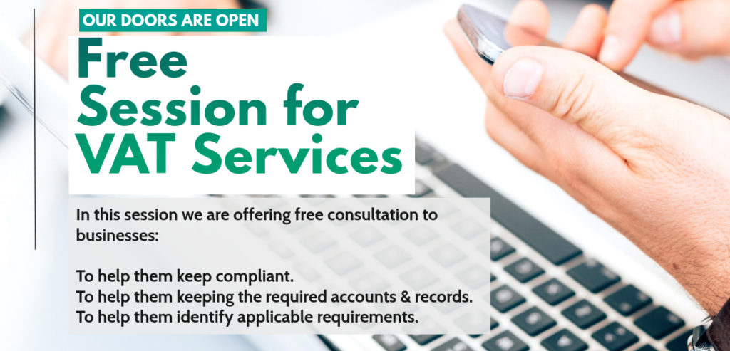 Free Session for VAT Services